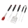 Set of grilling utensils 4 pcs
