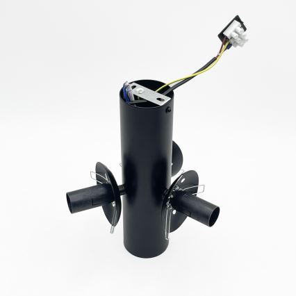 SFERIO Ceiling Light 3x E14/5W/230V Black/Clear
