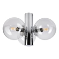 SFERIO Ceiling Light 3xE14/5W/230V, Polished Chrome/Clear