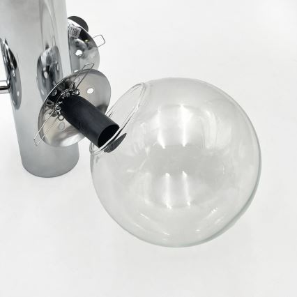 SFERIO Ceiling Light 3xE14/5W/230V, Polished Chrome/Clear