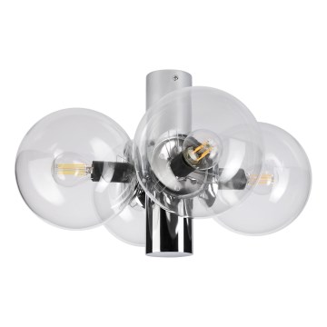 SFERIO Ceiling light 4xE14/5W/230V polished chrome/clear