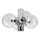 SFERIO Ceiling light 4xE14/5W/230V polished chrome/clear
