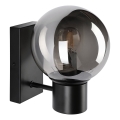 SFERIO Wall Lamp 1xE14/5W/230V Black/Smoky Black