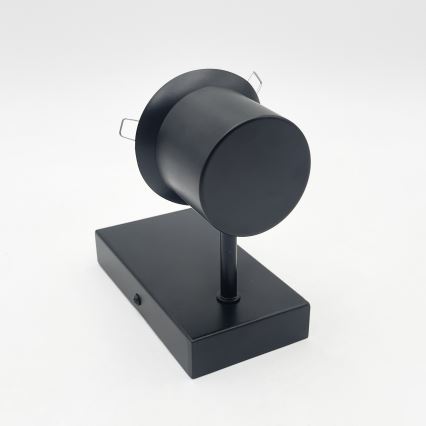 SFERIO Wall Lamp 1xE14/5W/230V Black/Smoky Black
