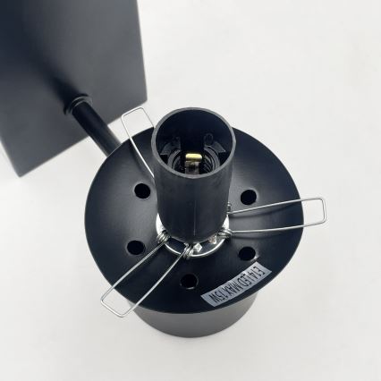SFERIO Wall Lamp 1xE14/5W/230V Black/Smoky Black