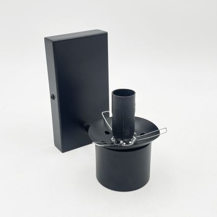 SFERIO Wall Lamp 1xE14/5W/230V Black/Smoky Black