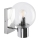 SFERIO Wall Light 1x E14/5W/230V Glossy Chrome/Clear Glass