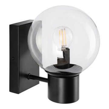 SFERIO Wall Light 1xE14/5W/230V Black/Clear