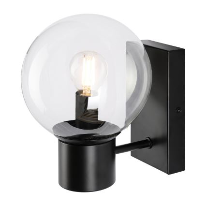 SFERIO Wall Light 1xE14/5W/230V Black/Clear