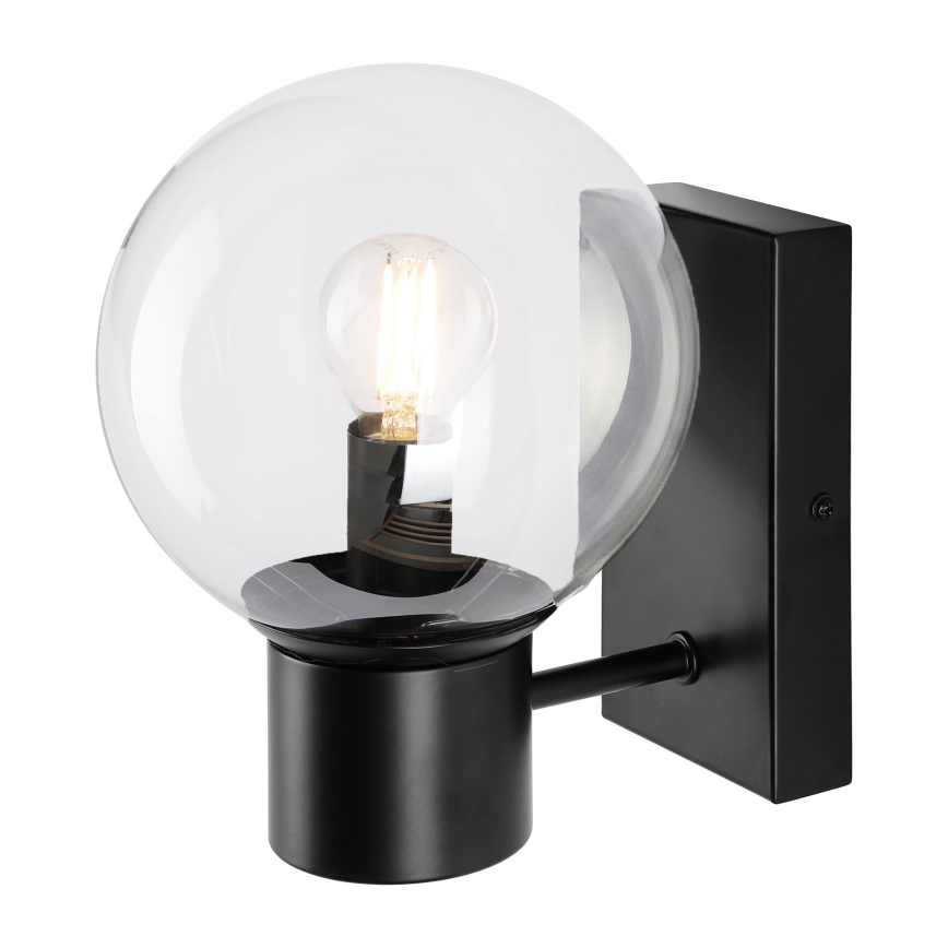 SFERIO Wall Light 1xE14/5W/230V Black/Clear