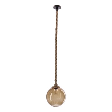 SHEDON Pendant Lamp 1xE27/40W/230V Smoky Beige
