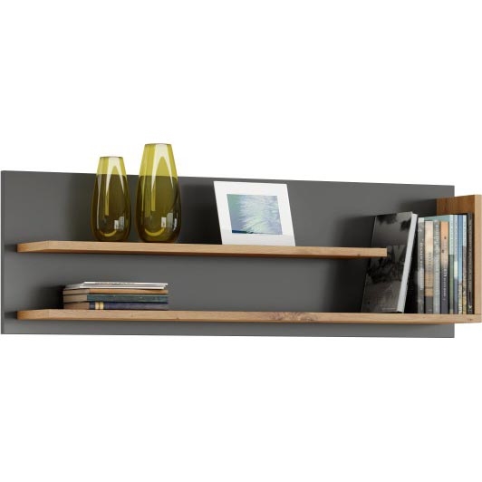 Shelf FRED anthracite/oak artisan