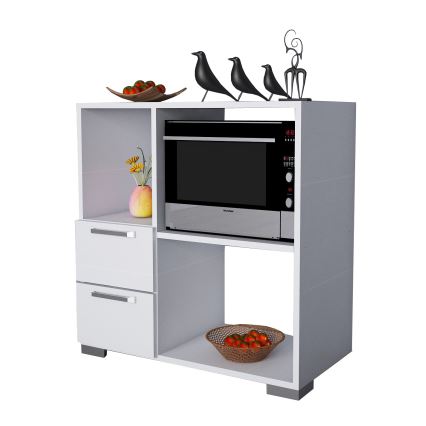 Shelf piece ECE 83x80 cm white