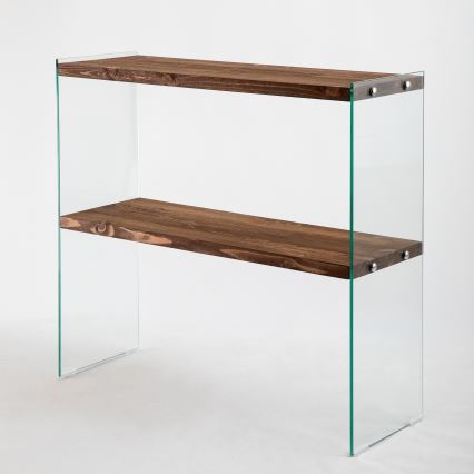 Shelf piece VENEDIK 80x90 cm pine/clear