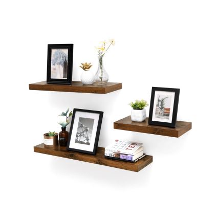 SHELFY Wall Shelf, Brown