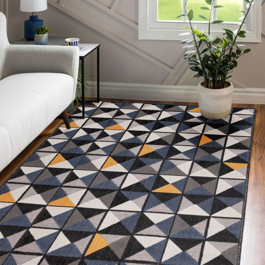 SHIFT Multicolored Rug 80x150 cm