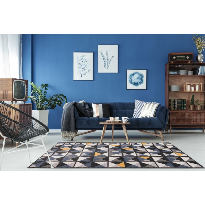SHIFT Multicolored Rug 80x150 cm