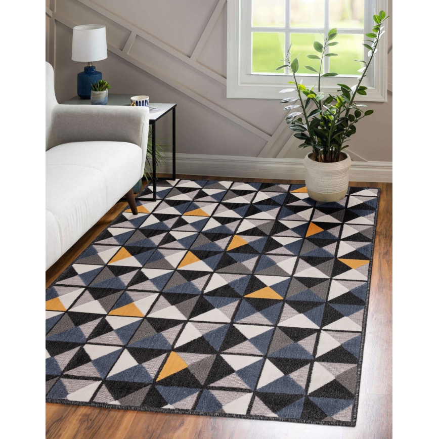 SHIFT Rug 120x160 cm – Vibrant multicolour