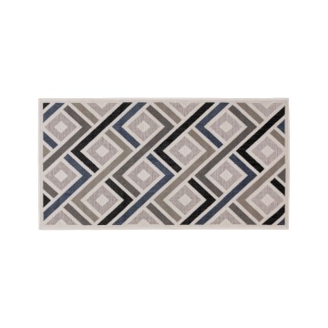 SHIFT Rug 80 x 150 cm - Grey/Blue