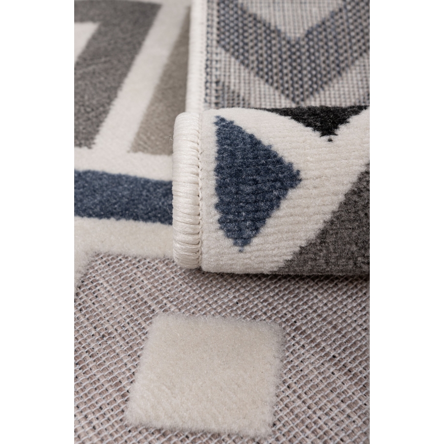SHIFT Rug 80x150 cm — grey/blue/beige