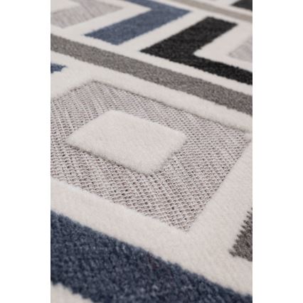 SHIFT Rug 80x150 cm — grey/blue/beige