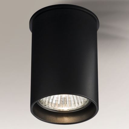 Shilo - Spotlight 1xGU10/15W/230V 9 cm black