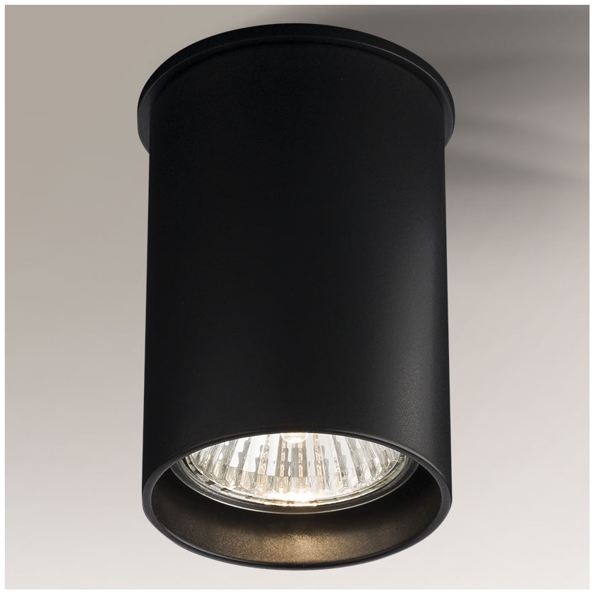 Shilo - Spotlight 1xGU10/15W/230V 9 cm black