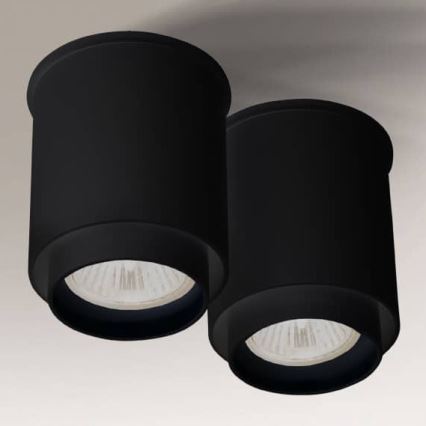 Shilo - Ceiling light 2xGU10/15W/230V black