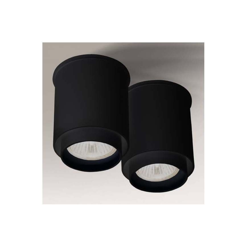 Shilo - Ceiling light 2xGU10/15W/230V black