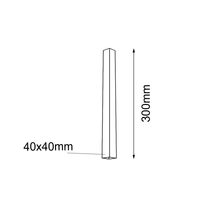Shilo - Ceiling light 1xGU10/15W/230V black
