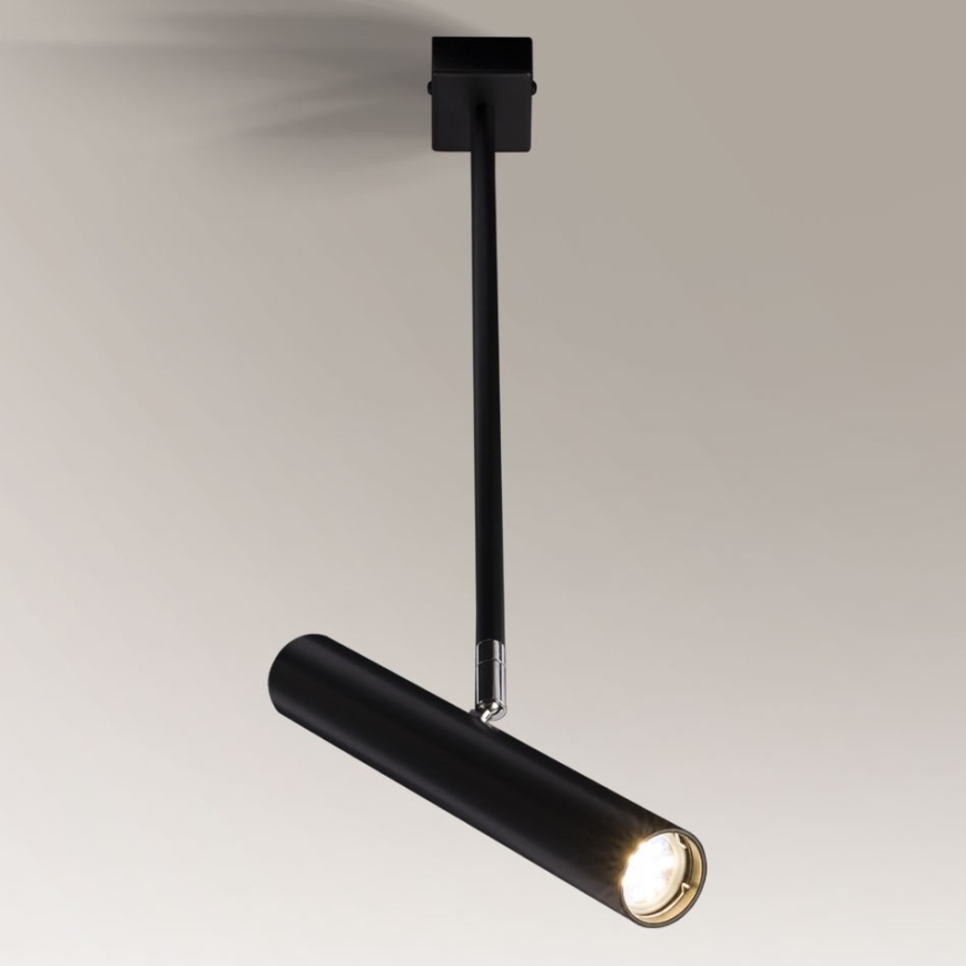 Shilo - Chandelier on a pole 1xGU10-MR11/15W/230V black