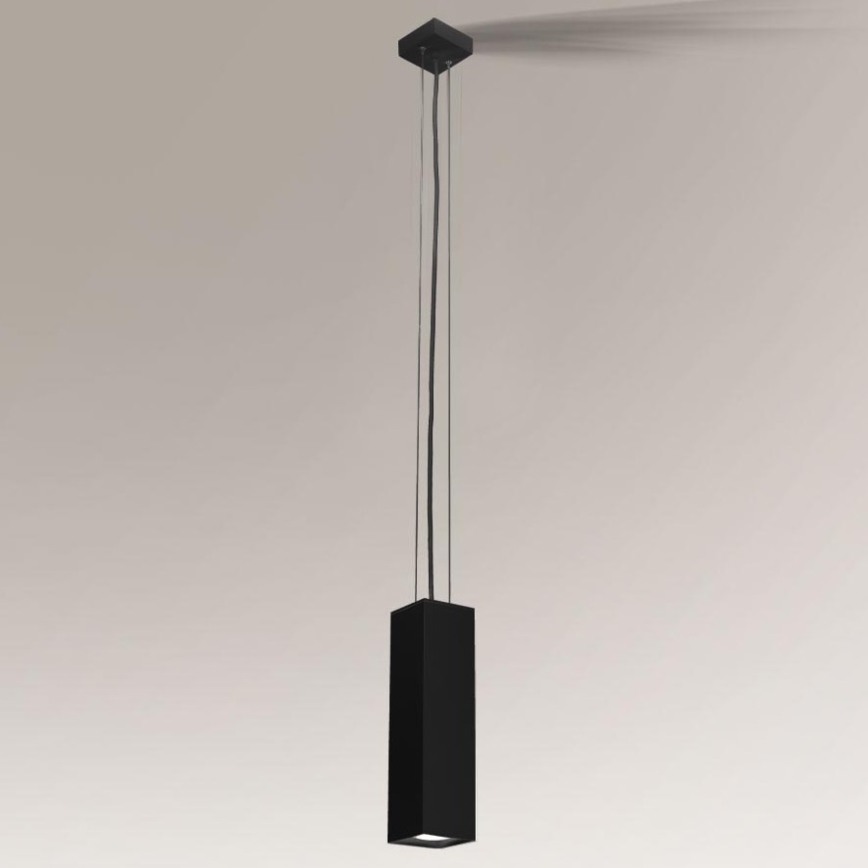 Shilo - Chandelier on a string 1xGU10/15W/230V black