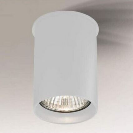 Shilo - Ceiling light 1xGU10/15W/230V 9 cm white