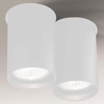 Shilo - Spotlight 2xGU10/15W/230V 9 cm white