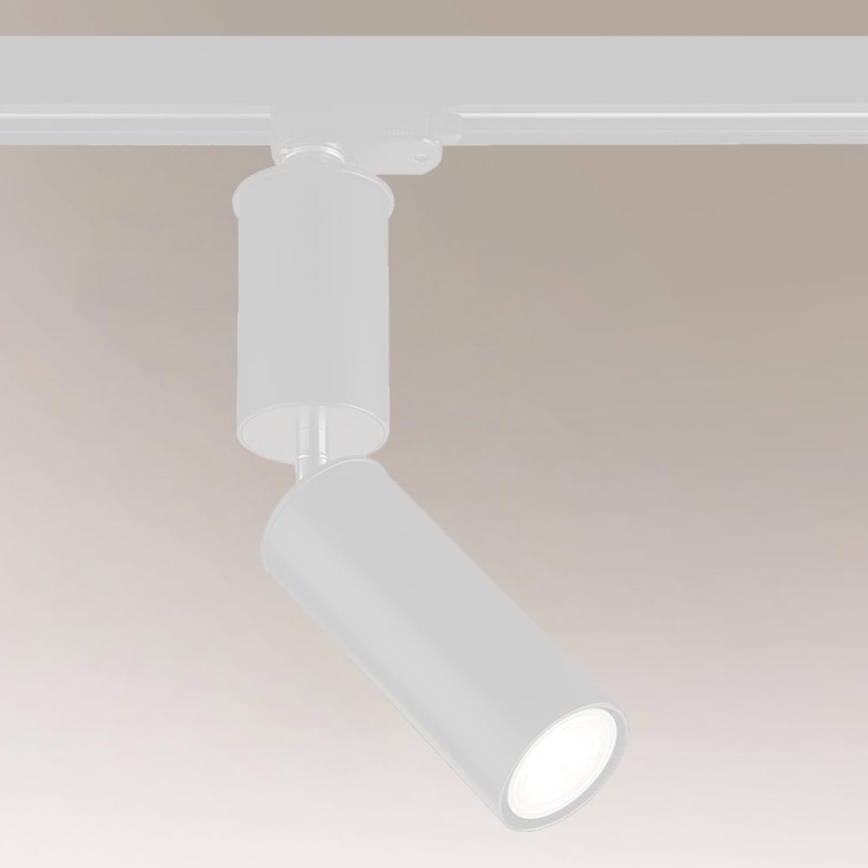 Shilo - Spotlight for rail system 1xGU10/15W/230V white