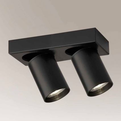 Shilo - Spotlight 2xGU10/15W/230V black