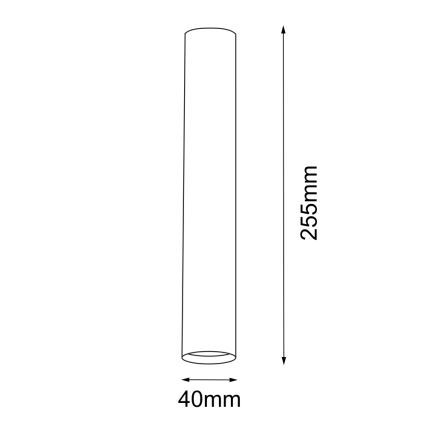 Shilo - Bathroom ceiling light 1xGU10-MR11/15W/230V IP44 black