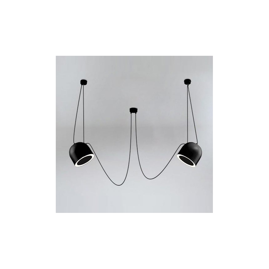 Shilo - Chandelier on a string 2xE14/15W/230V spider black