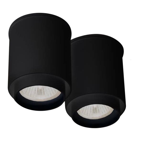Shilo - Ceiling light 2xGU10/15W/230V black