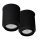 Shilo - Ceiling light 2xGU10/15W/230V black