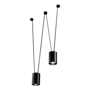Shilo - Chandelier on a string 2xGU10/15W/230V black