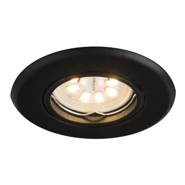 Shilo - Recessed light 1xGU10/15W/230V black