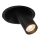 Shilo - Recessed spotlight 1xGU10/MR11/15W/230V d. 11 cm black