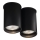 Shilo - Spotlight 2xGU10/15W/230V 9 cm black
