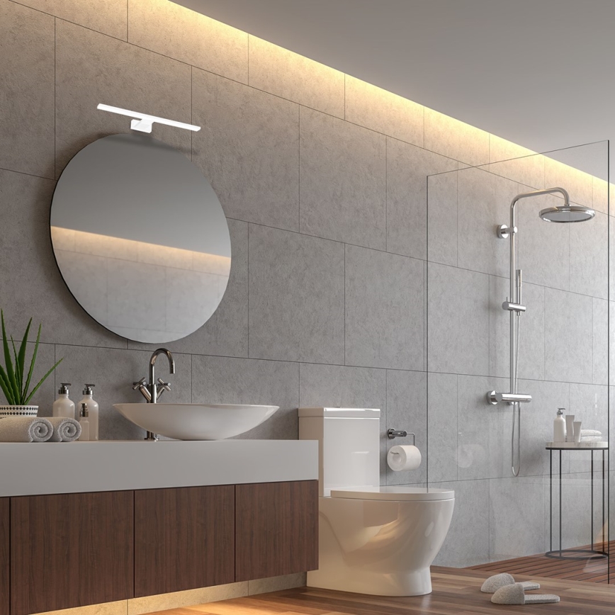 SHINE LED Bathroom Wall Light, 7W/230V, 30 cm, IP44, White