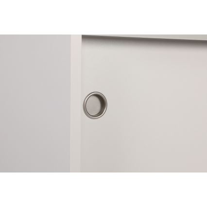 Shoe cabinet 105x91 cm white
