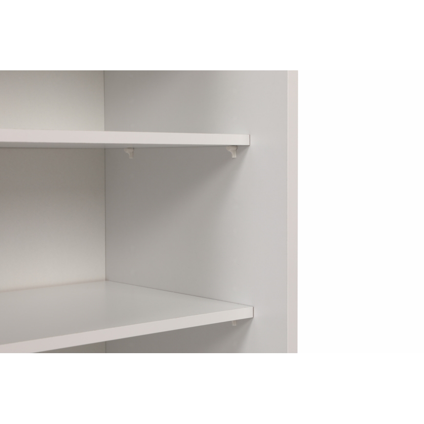 Shoe cabinet 105x91 cm white