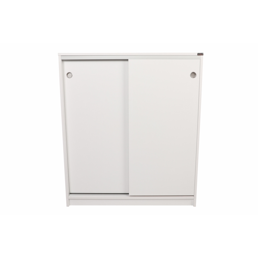 Shoe cabinet 105x91 cm white