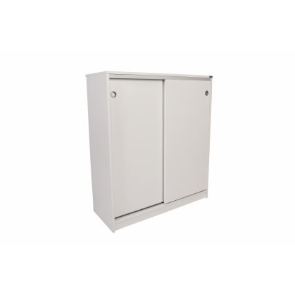 Shoe cabinet 105x91 cm white