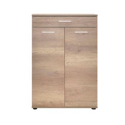 Shoe cabinet 108x73 cm brown